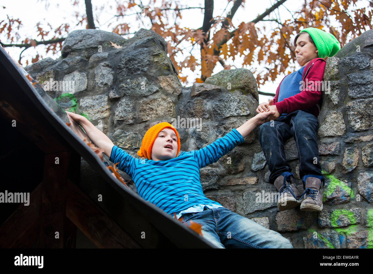 Child playground accident hi-res stock photography and images - Alamy