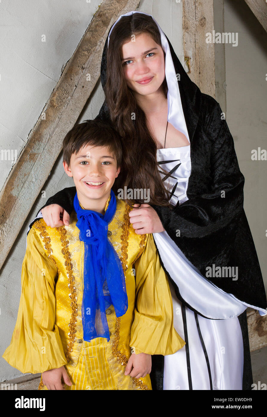 boy dressed like girl
