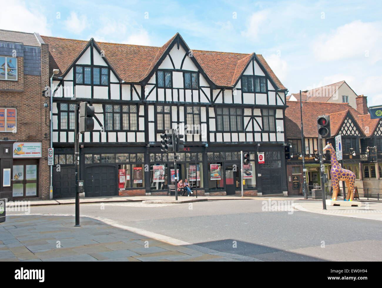Colchester, Post Office Timber Framed, Essex Stock Photo Alamy