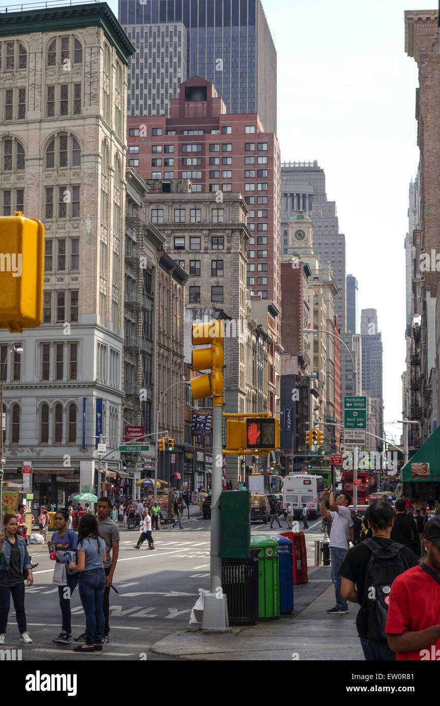 Canal street new york hi-res stock photography and images - Alamy