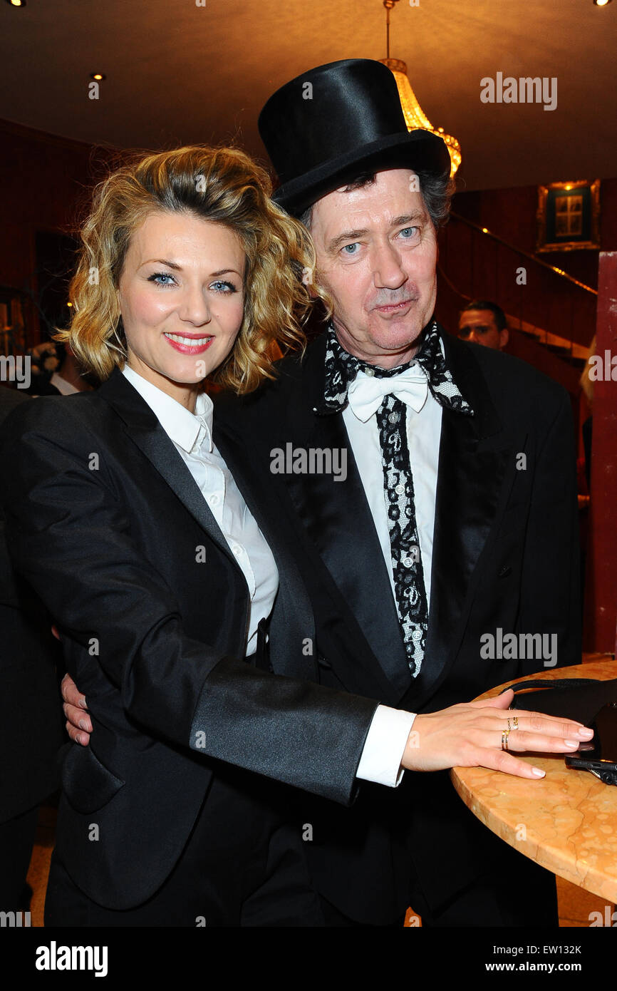 Celebrities attending tribute to Harald Juhnke at Variete Wintergarten