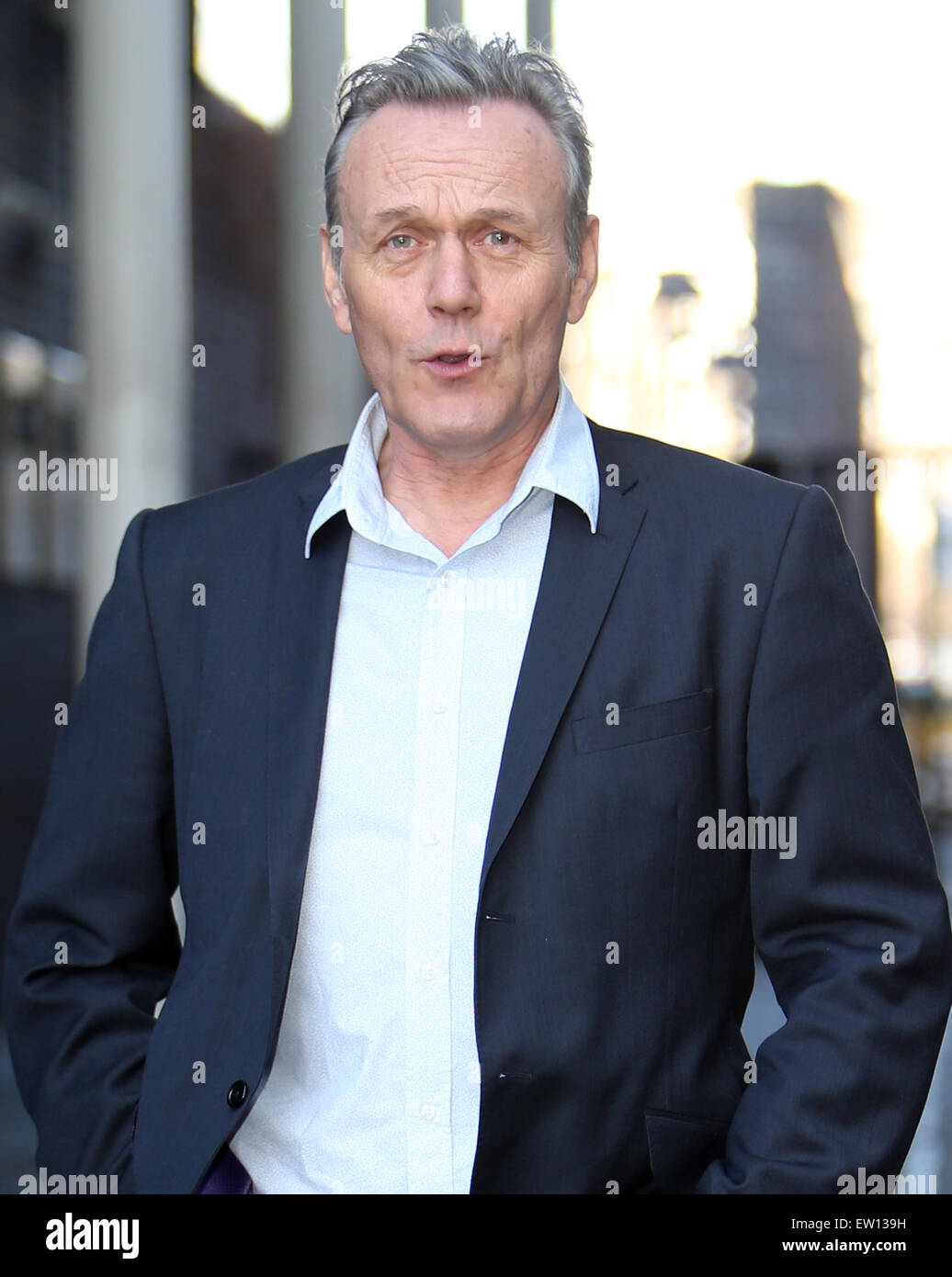 Anthony Head outside the ITV Studios Featuring Anthony Head Where