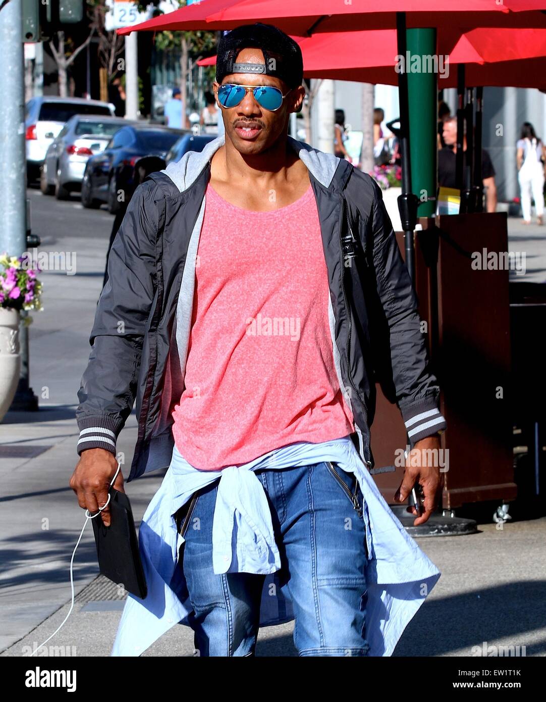 Nikko Smith out and about on Sunset Plaza Featuring: Nikko Smith Where