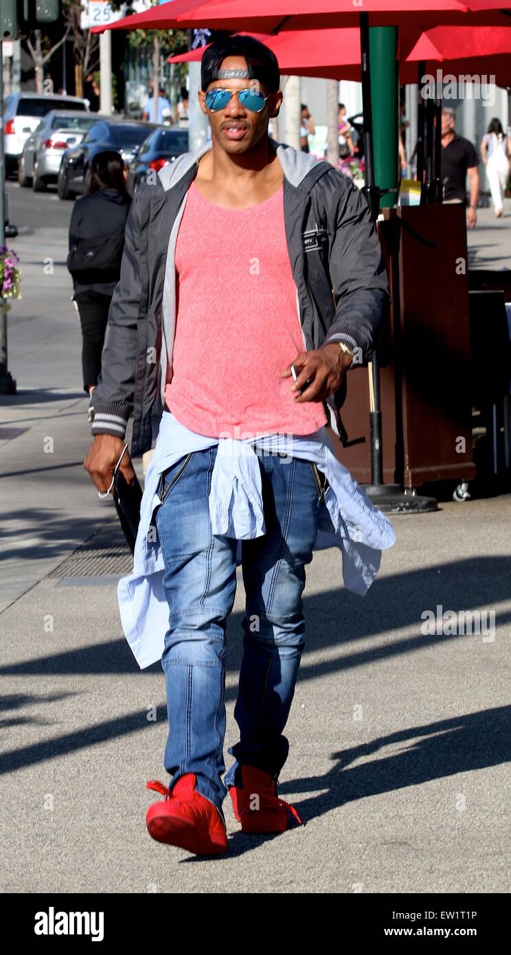 Nikko Smith out and about on Sunset Plaza Featuring: Nikko Smith Where