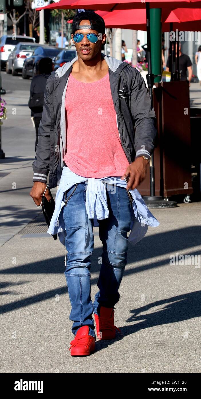 Nikko Smith out and about on Sunset Plaza Featuring: Nikko Smith Where