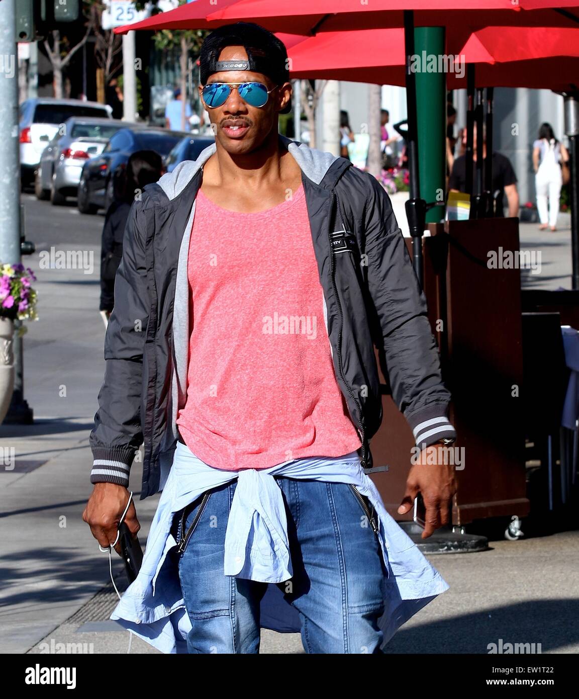 Nikko Smith out and about on Sunset Plaza Featuring: Nikko Smith Where