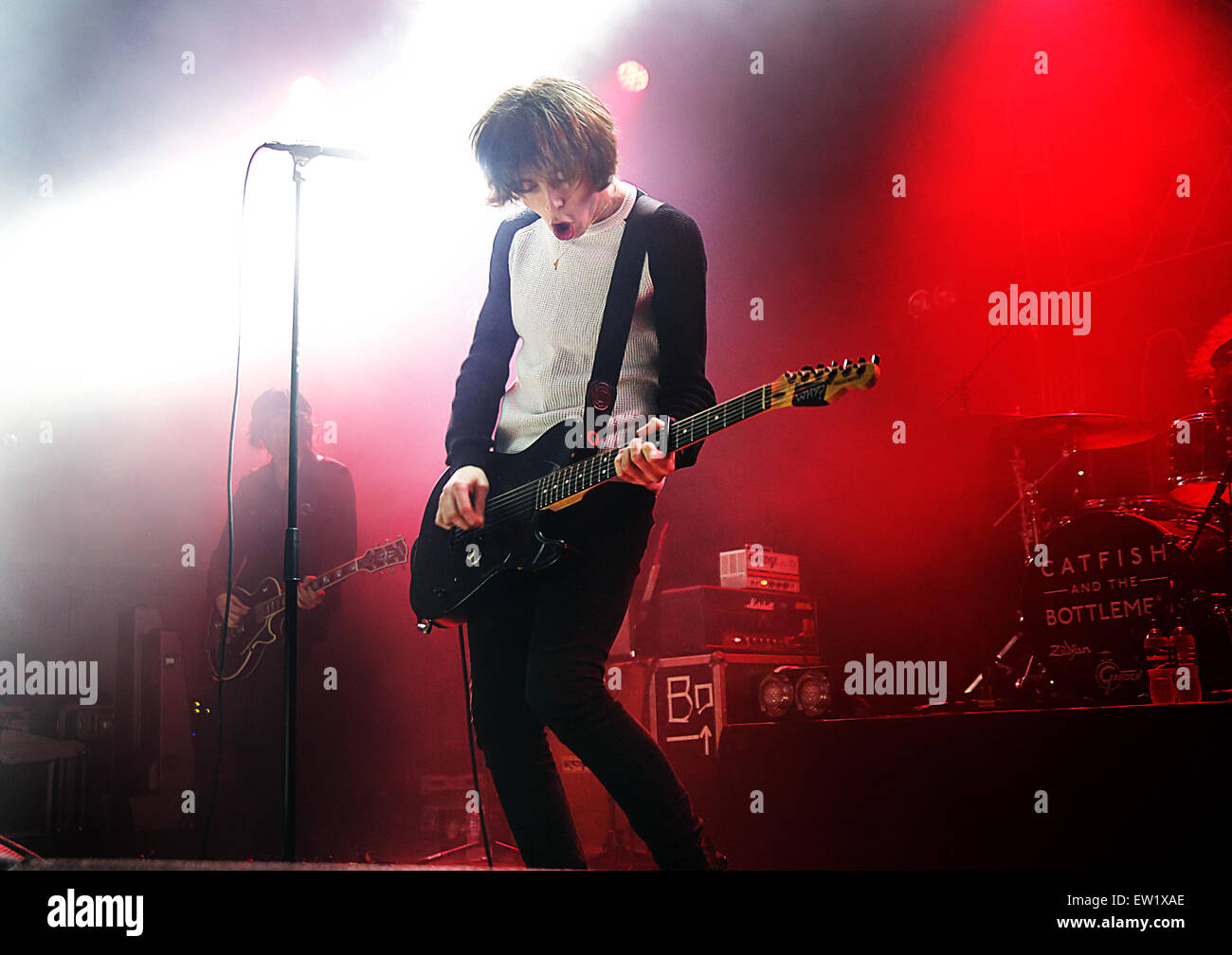 Catfish and the Bottlemen performing live on stage at their sell out