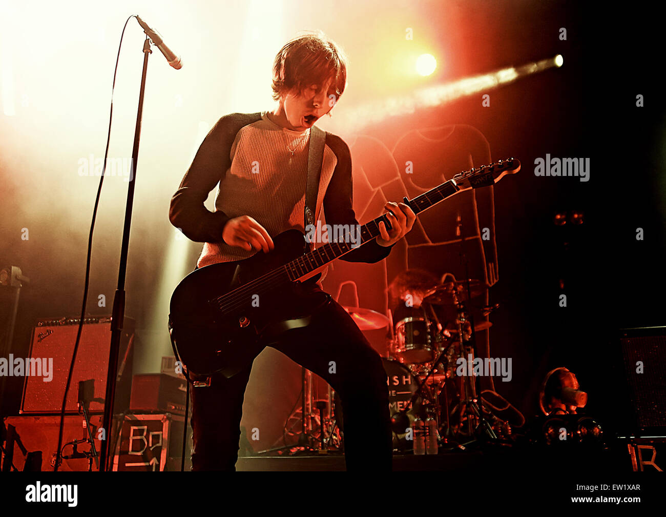 Catfish and the Bottlemen performing live on stage at their sell out