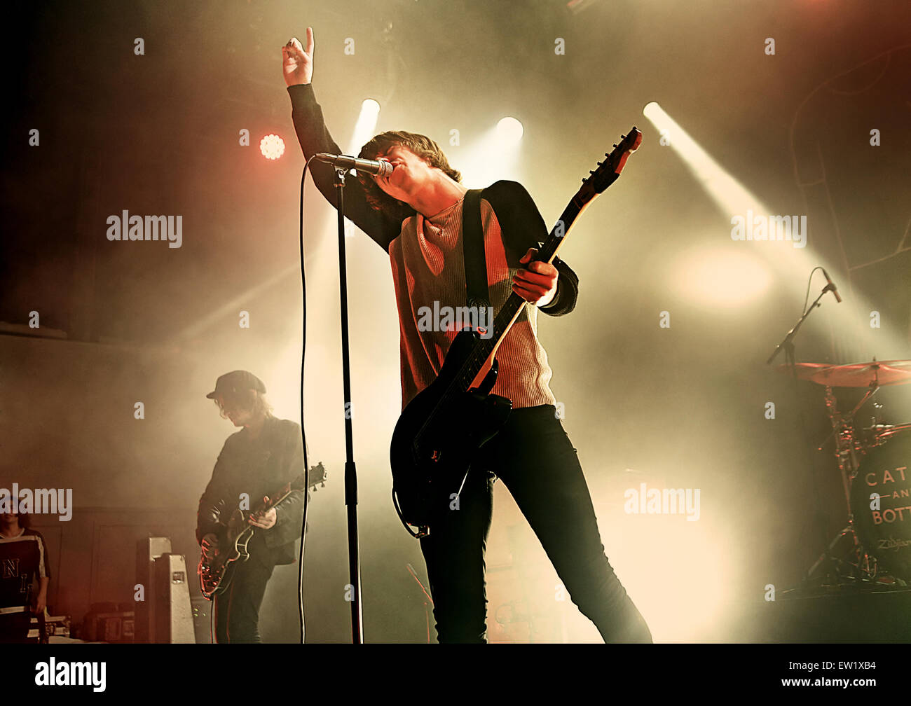Catfish and the Bottlemen performing live on stage at their sell out