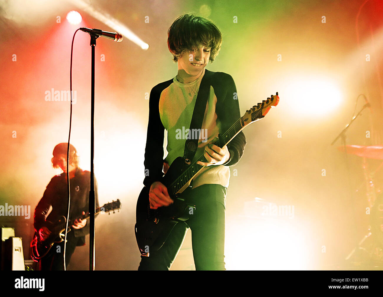 Catfish and the Bottlemen performing live on stage at their sell out