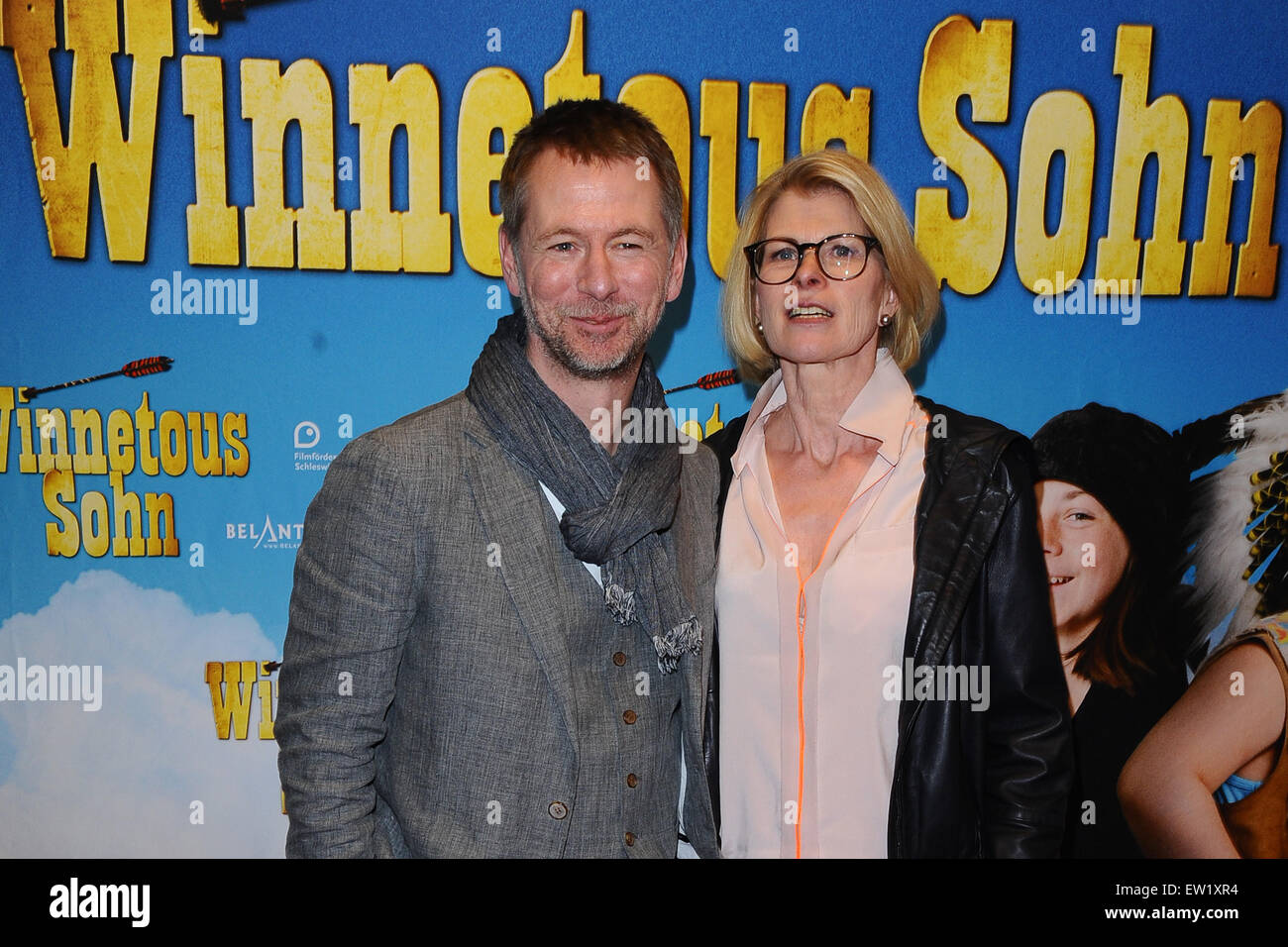 Premiere of the Movie tour Winnetou Son in Berlin Featuring Andre