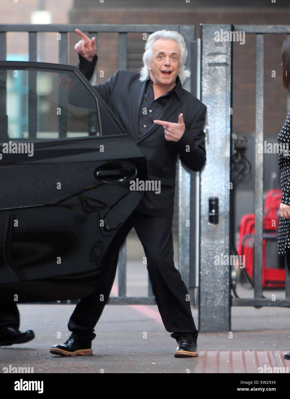 Peter Stringfellow outside ITV Studios Featuring: Peter Stringfellow ...