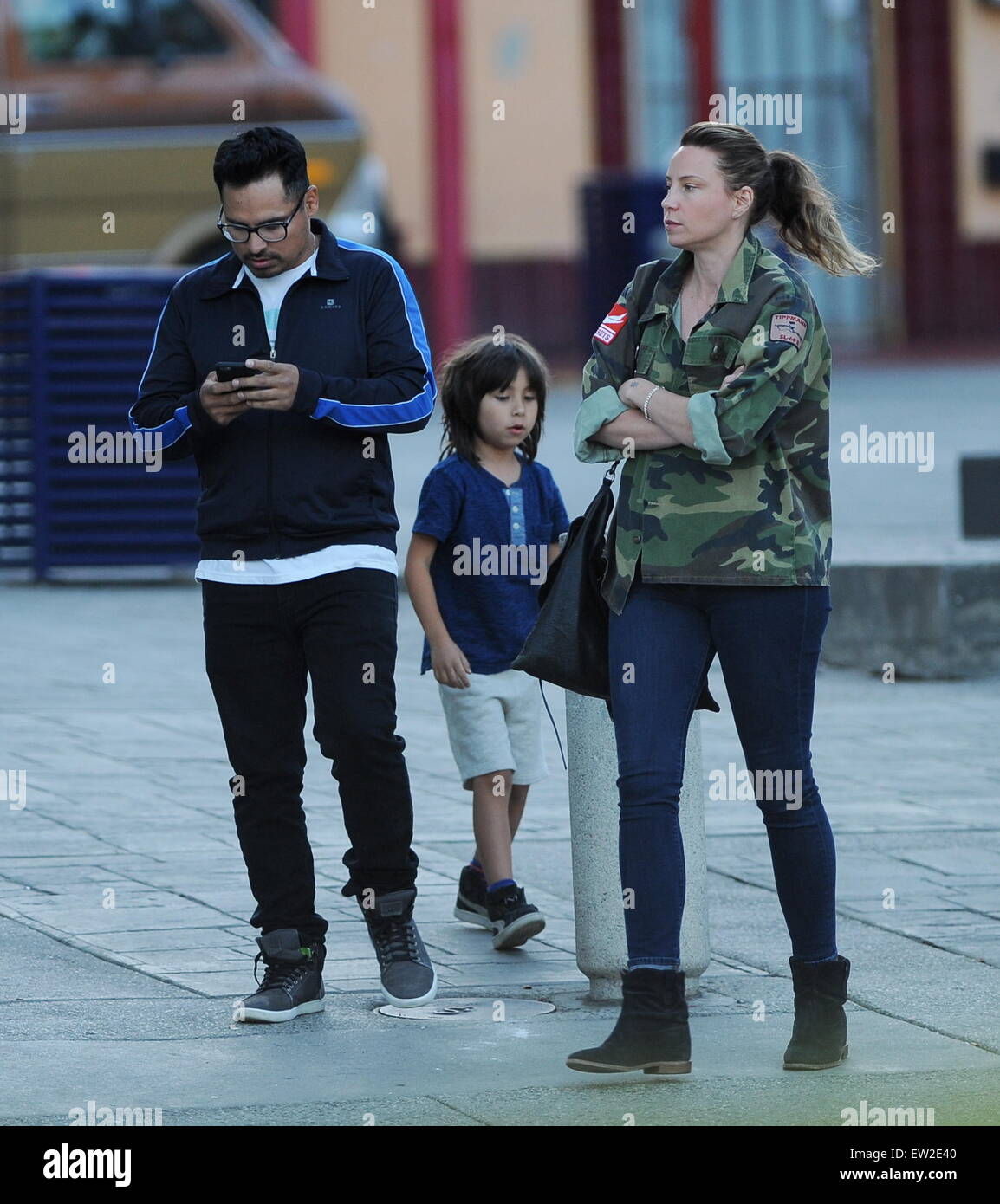 Michael pena and family hi-res stock photography and images - Alamy