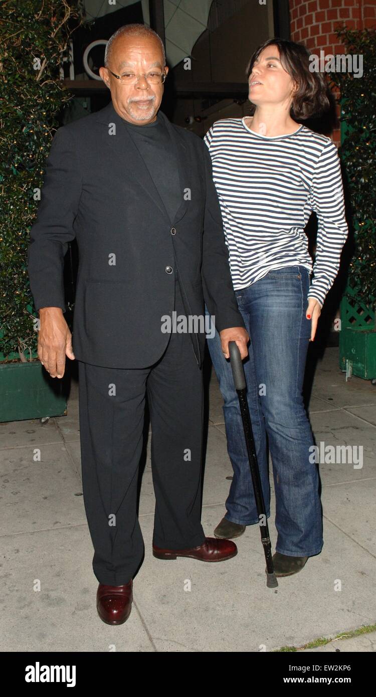 Henry Louis Gates, Jr. leaves Mr Chow in Beverly Hills Featuring Henry