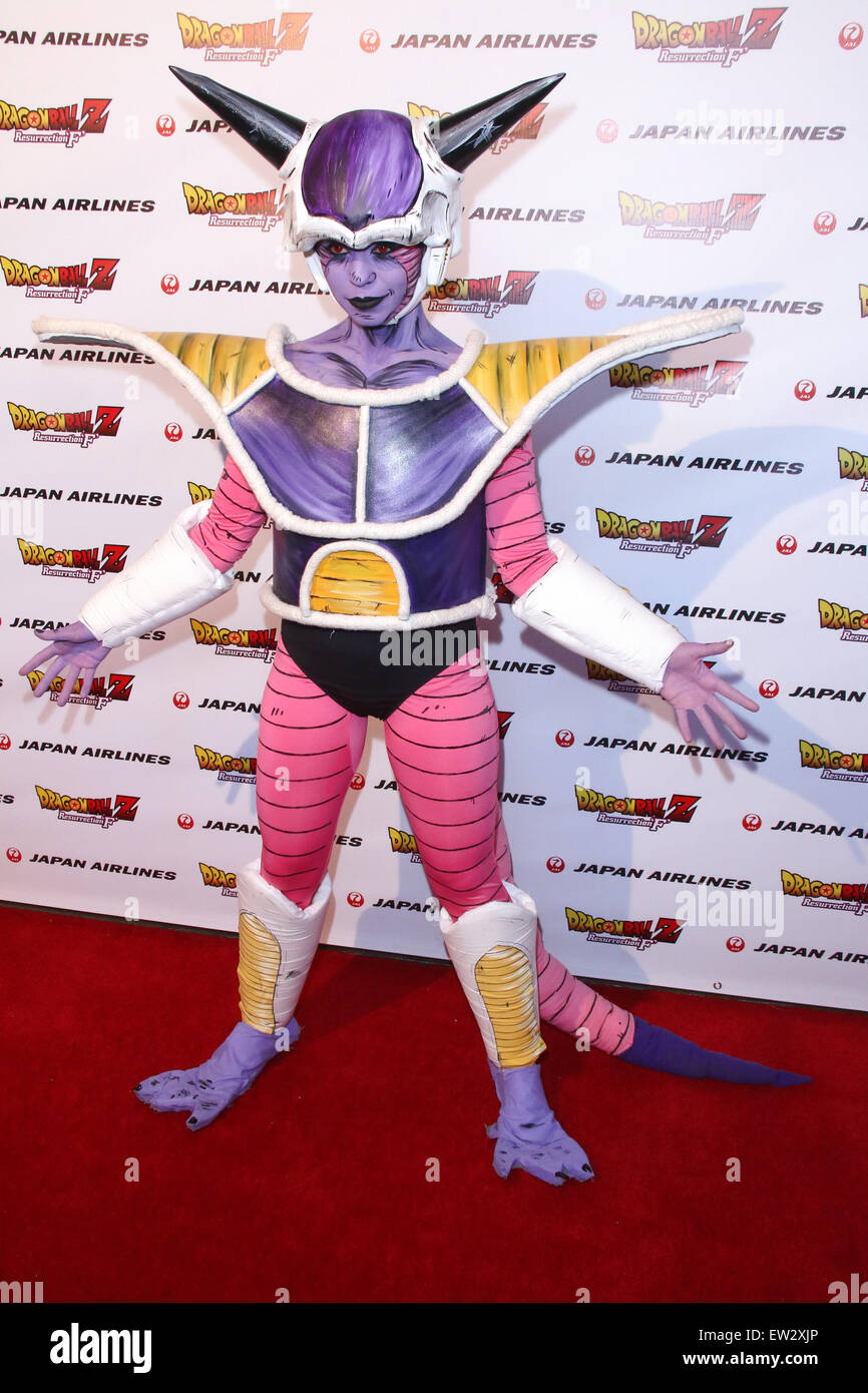 World premiere of Dragon Ball Z: Resurrection 'F' held at the Egyptian Theatre - Arrivals  Featuring: Frieza Where: Los Angeles, California, United States When: 12 Apr 2015 C Stock Photo