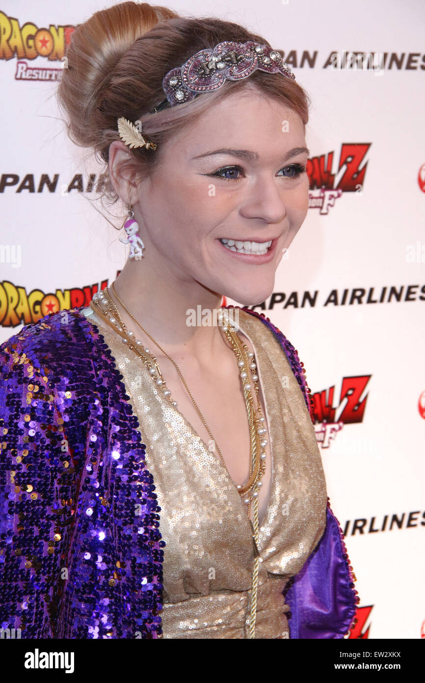 World premiere of Dragon Ball Z: Resurrection 'F' held at the Egyptian Theatre - Arrivals  Featuring: Guest Where: Los Angeles, California, United States When: 12 Apr 2015 C Stock Photo