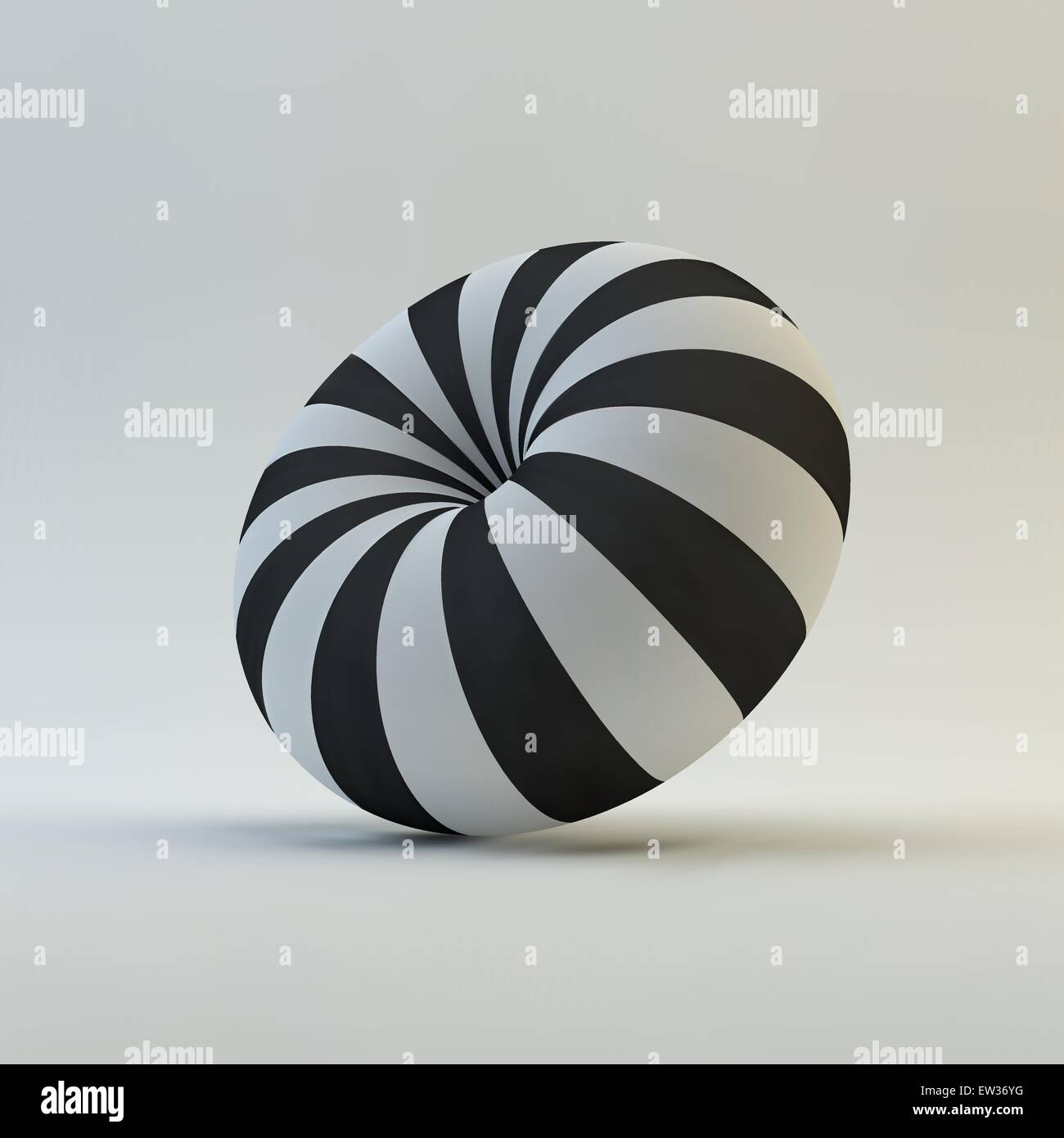 3D abstract  illustration. Vector template. Stock Vector