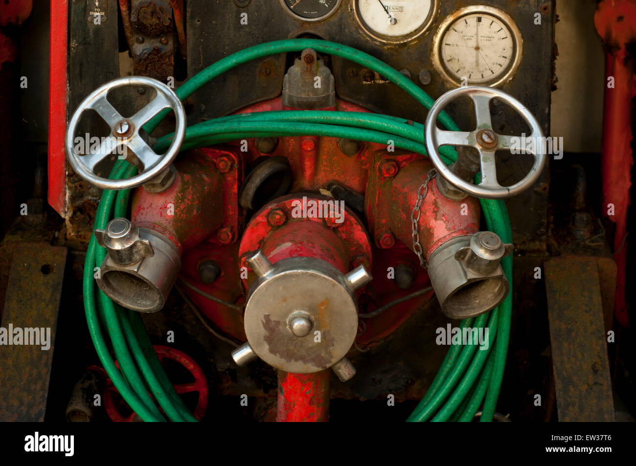 Vintage Fire Engine High Resolution Stock Photography and Images Alamy