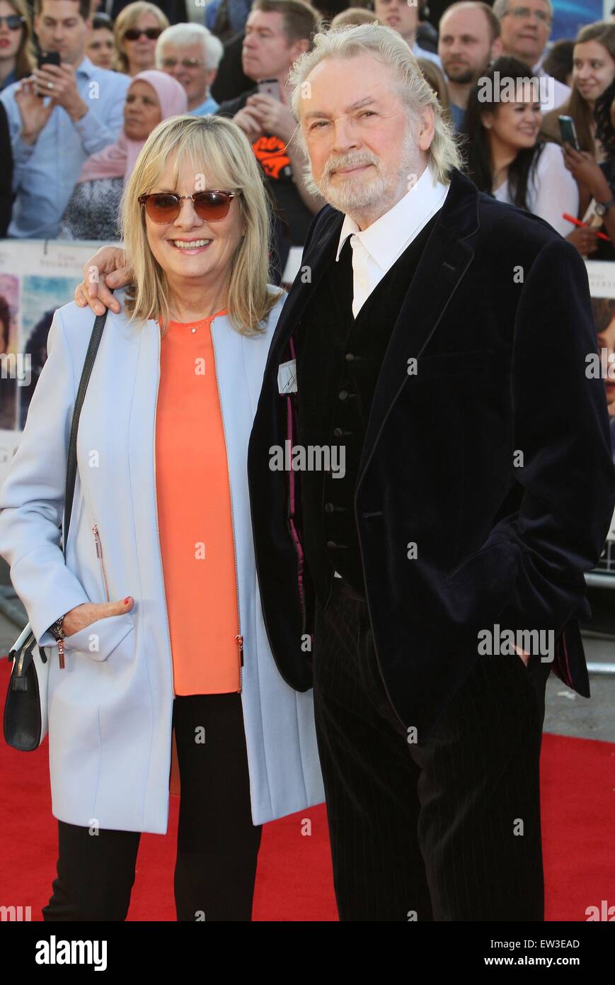 'Far From The Madding Crowd' World Film Premiere, BFI Southbank, London  Featuring: Twiggy, Leigh Lawson Where: London, United Kingdom When: 15 Apr 2015 C Stock Photo