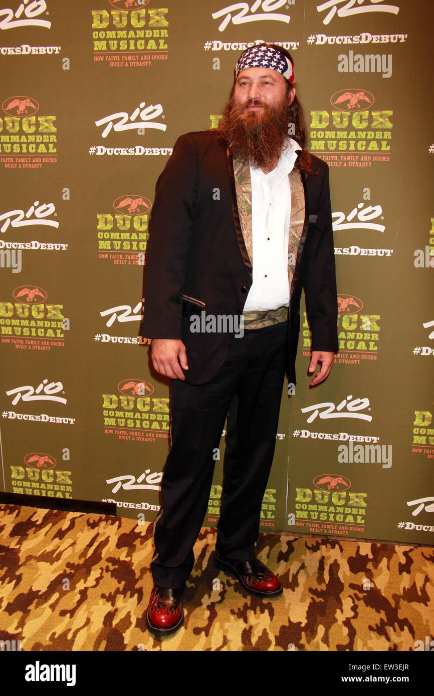 Comander Musical Duck Commander Musical opening night held at the Rio All-Suite Hotel ...