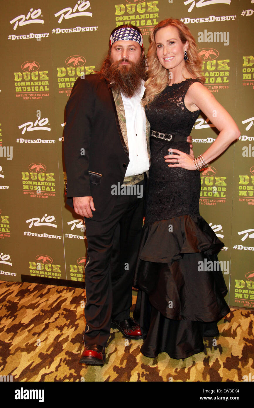 Comander Musical Duck Commander Musical opening night held at the Rio All-Suite Hotel ...