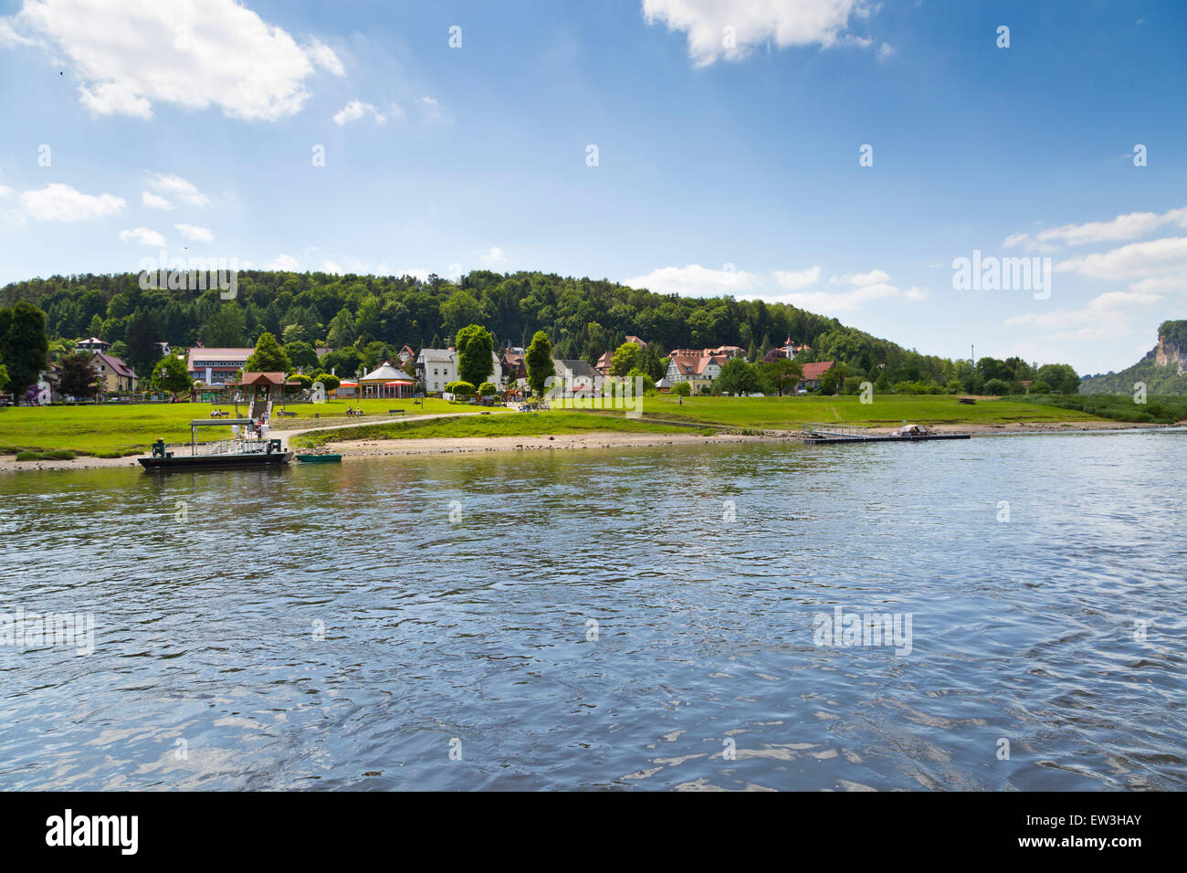 Landscape in Rathen,Saxony,Germany Stock Photo Alamy