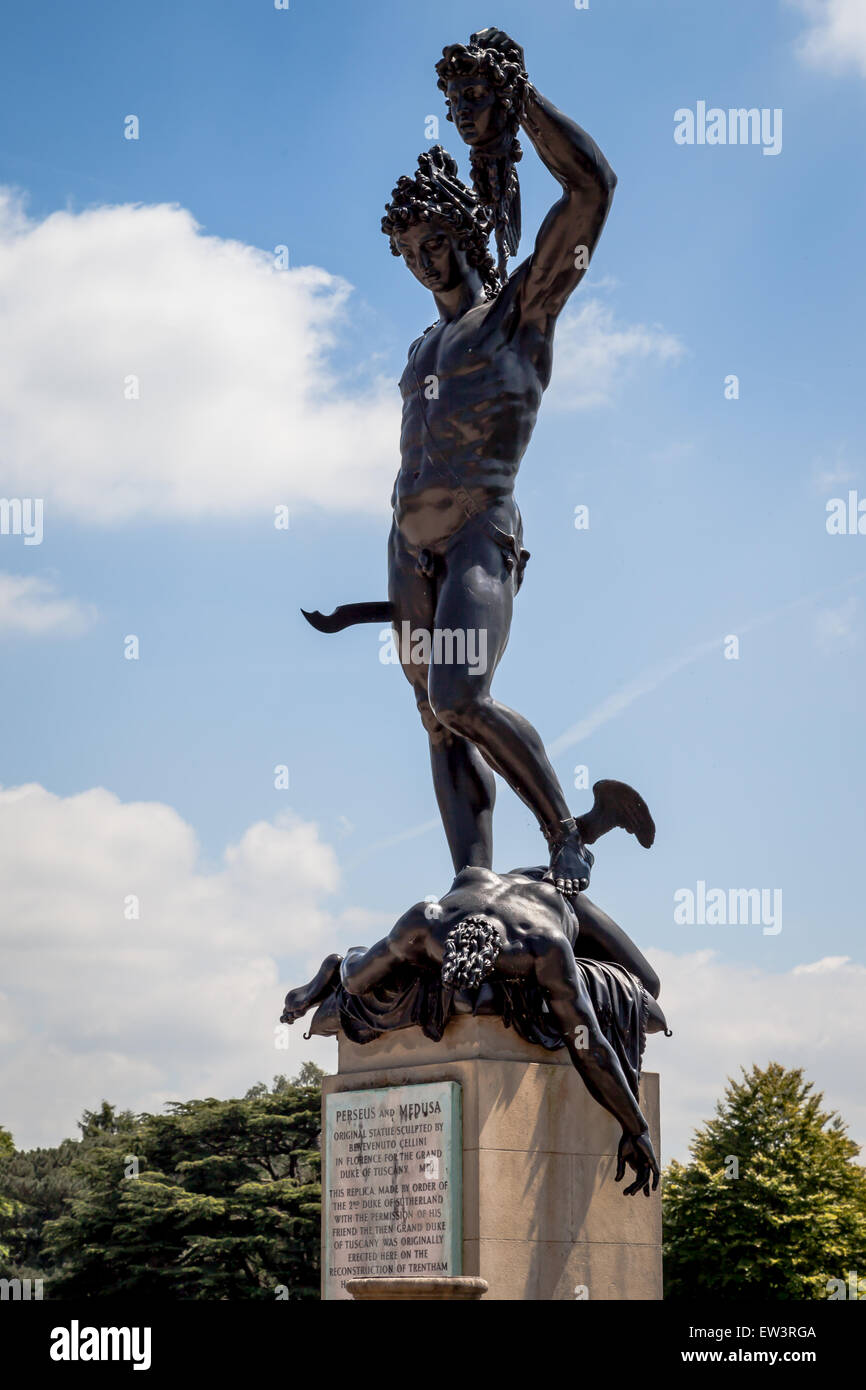 Statue of Perseus and Medusa A replica of Benevenuto Cellini's