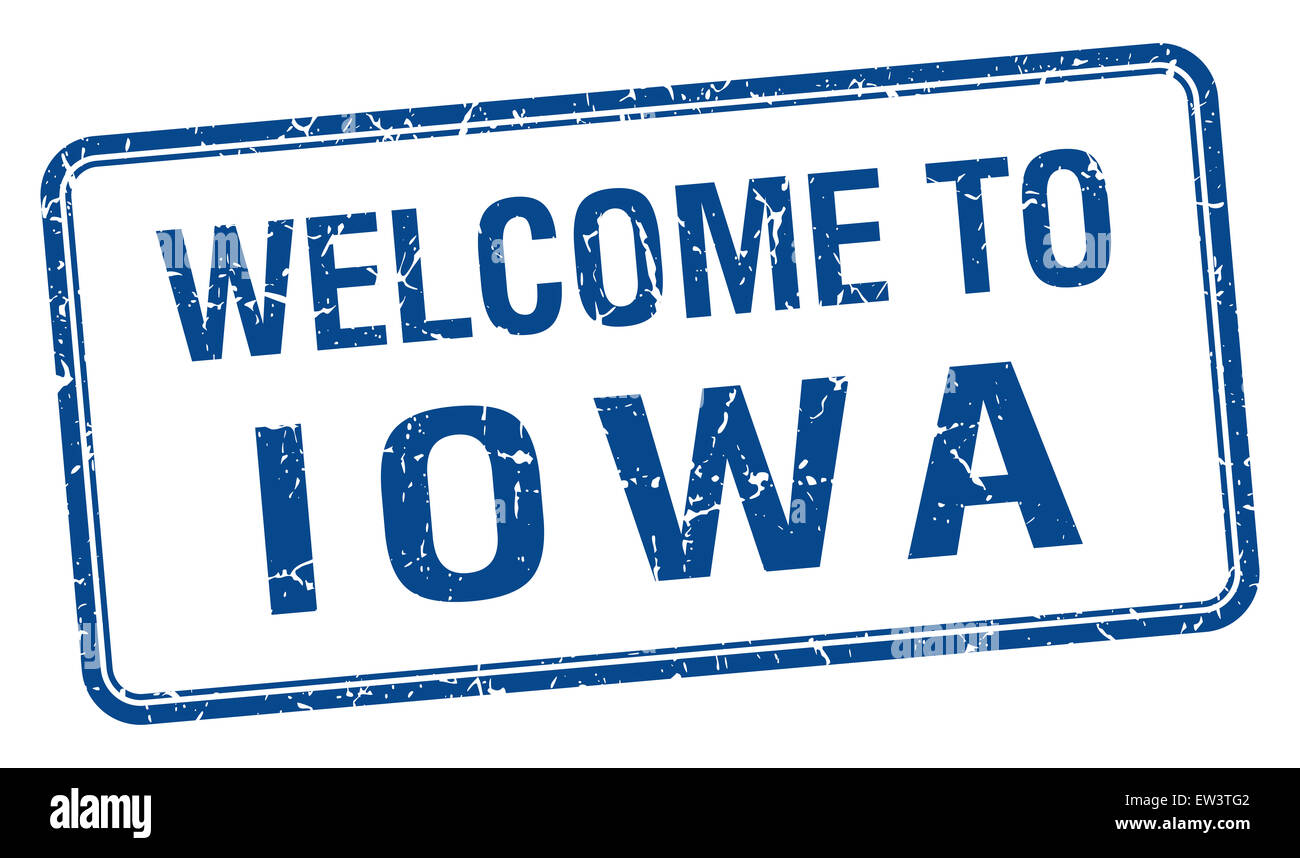 Welcome to iowa sign hi-res stock photography and images - Alamy