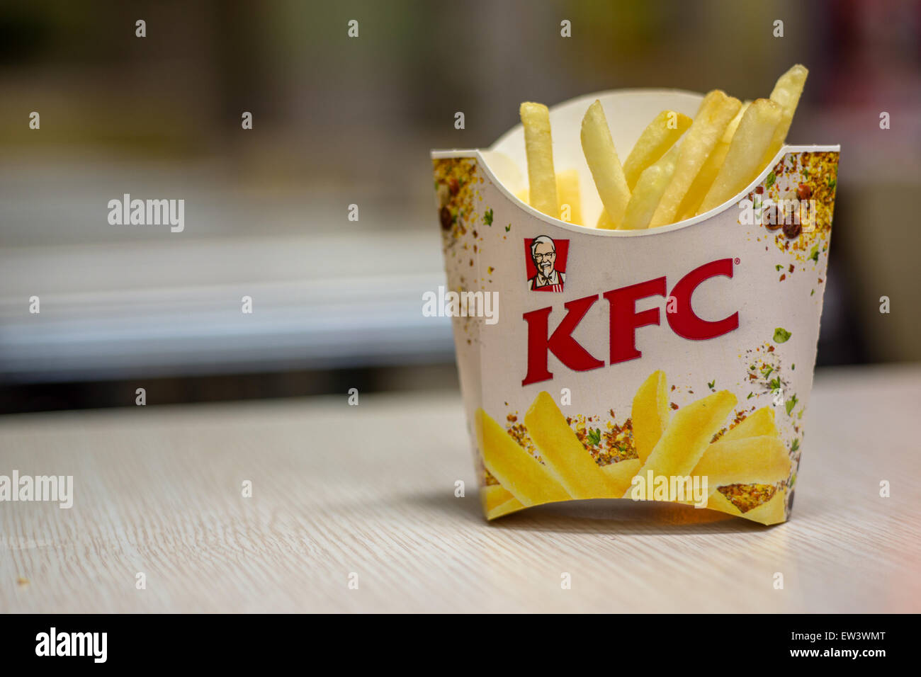 KFC fried chips Stock Photo Alamy