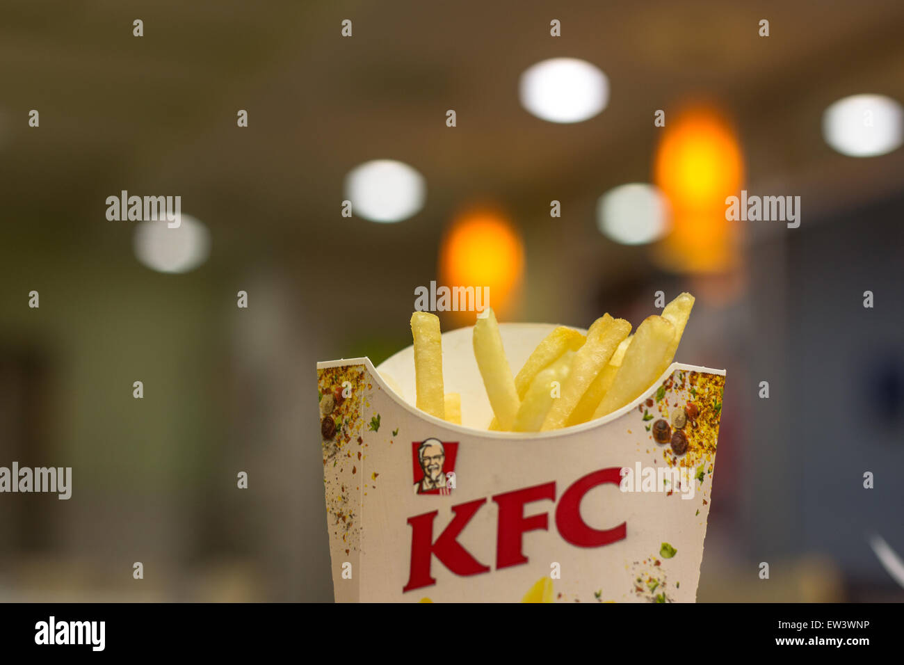 KFC fried chips Stock Photo Alamy