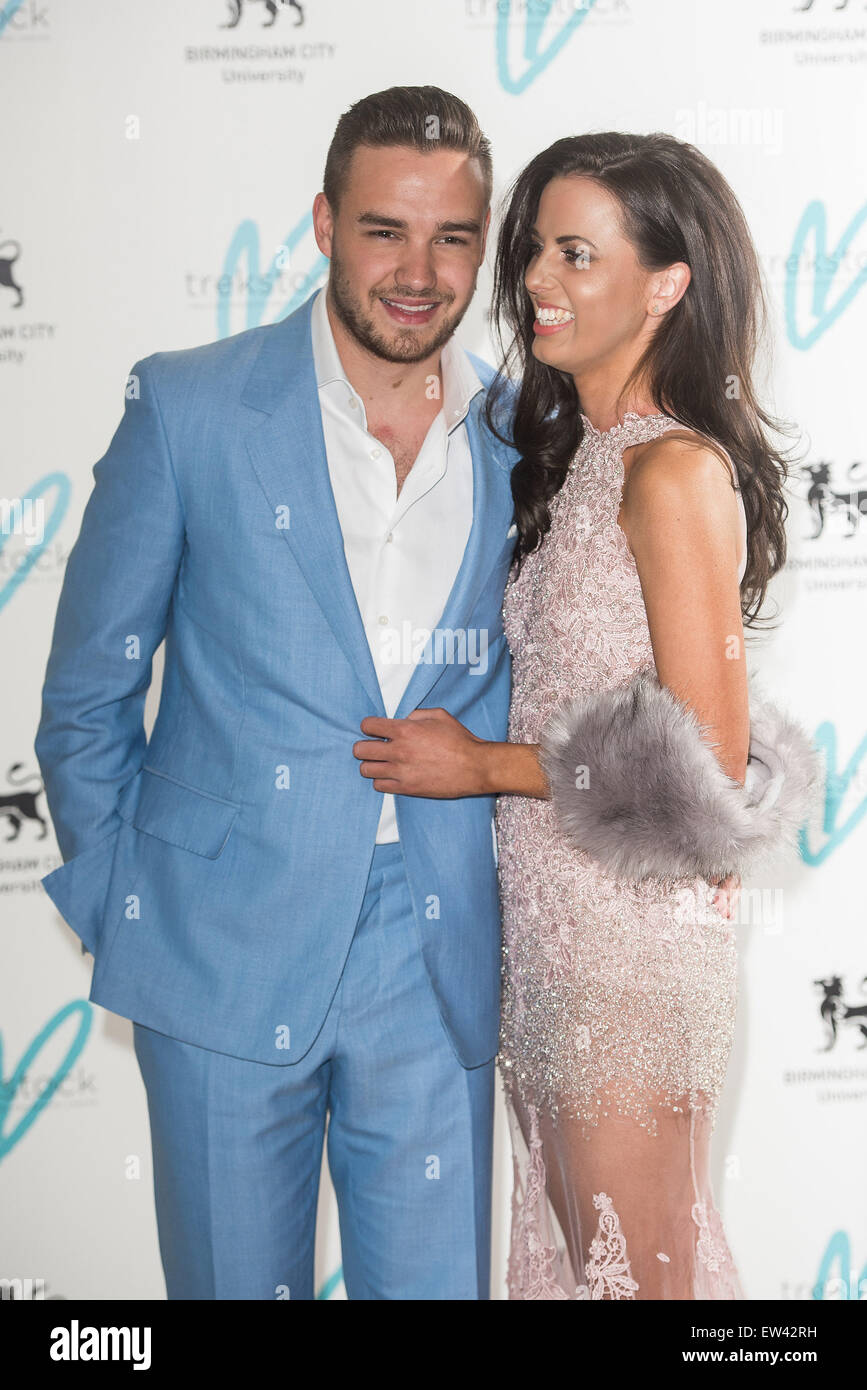 Charity Great Gatsby Ball held at Bloomsbury Ballrooms.  Featuring: Liam Payne, Sophia Smith Where: London, United Kingdom When: 16 Apr 2015 C Stock Photo