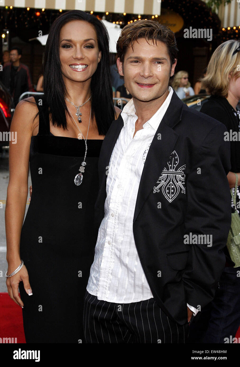 Corey Feldman and Susie Feldman Stock Photo Alamy