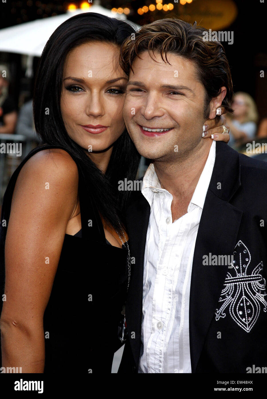 Corey Feldman and Susie Feldman Stock Photo Alamy
