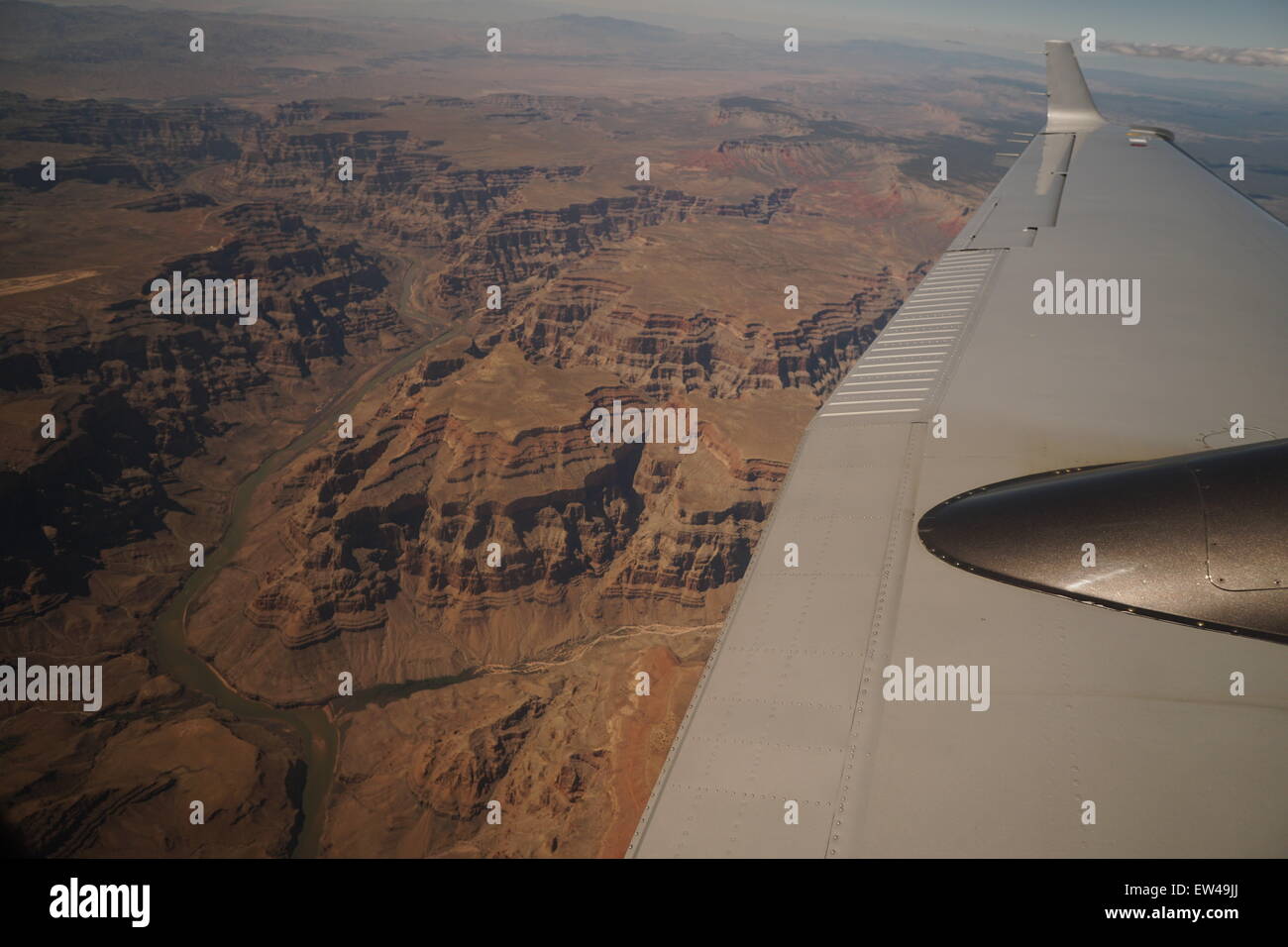 Grand Canyon ariel view of the colorado river Stock Photo - Alamy