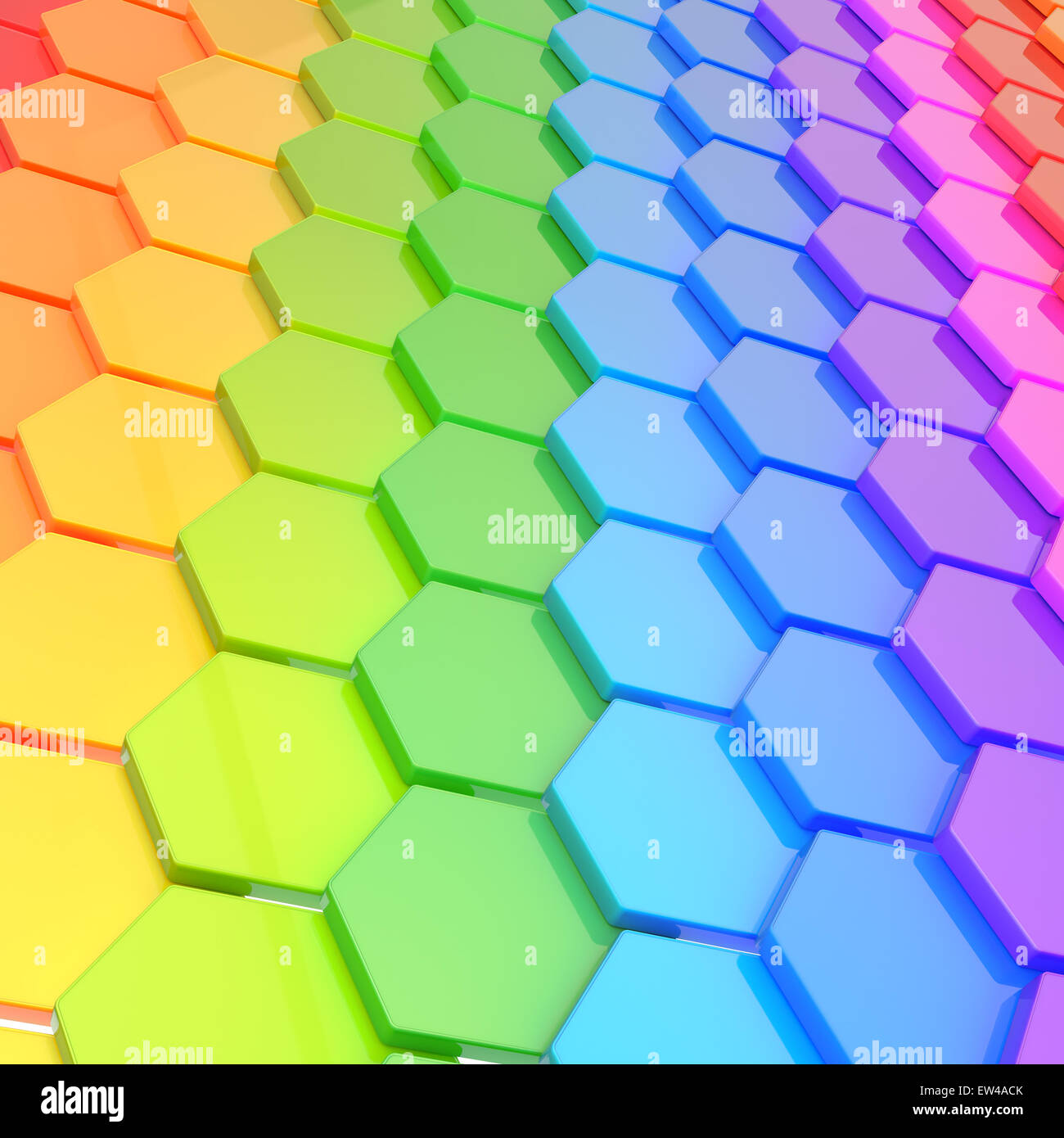 Abstract background hexagon plate Stock Photo - Alamy