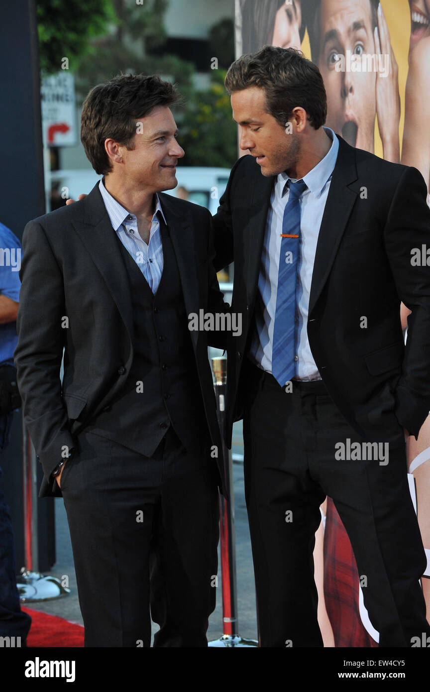 LOS ANGELES, CA - AUGUST 1, 2011: Jason Bateman & Ryan Reynolds at the