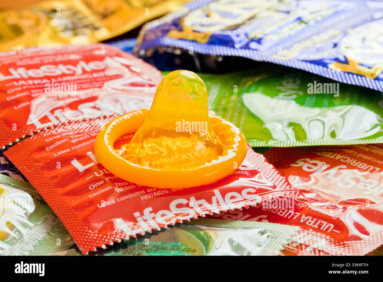 Condoms - USA Stock Photo