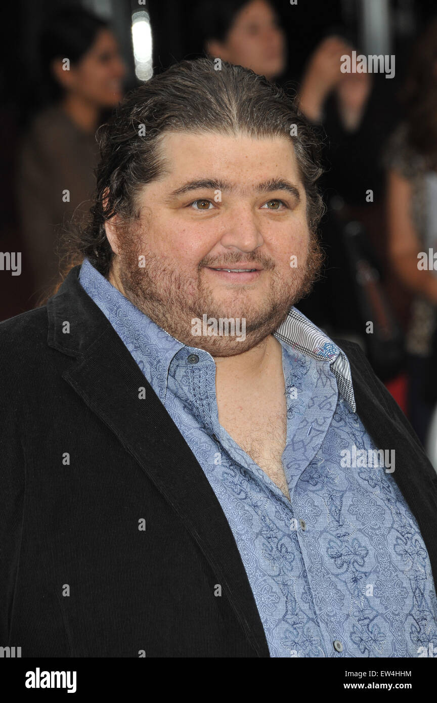LOS ANGELES, CA - JUNE 8, 2011: Jorge Garcia at the Los Angeles premiere of 'Super 8' at the Regency Village Theatre, Westwood. Stock Photo