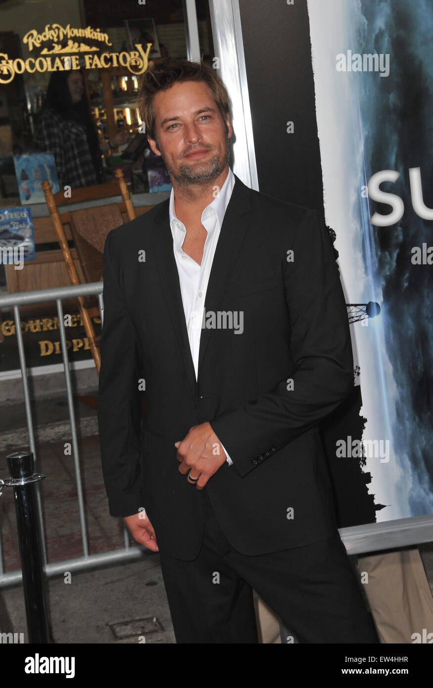 LOS ANGELES, CA - JUNE 8, 2011: Josh Holloway at the Los Angeles premiere of 'Super 8' at the Regency Village Theatre, Westwood. Stock Photo
