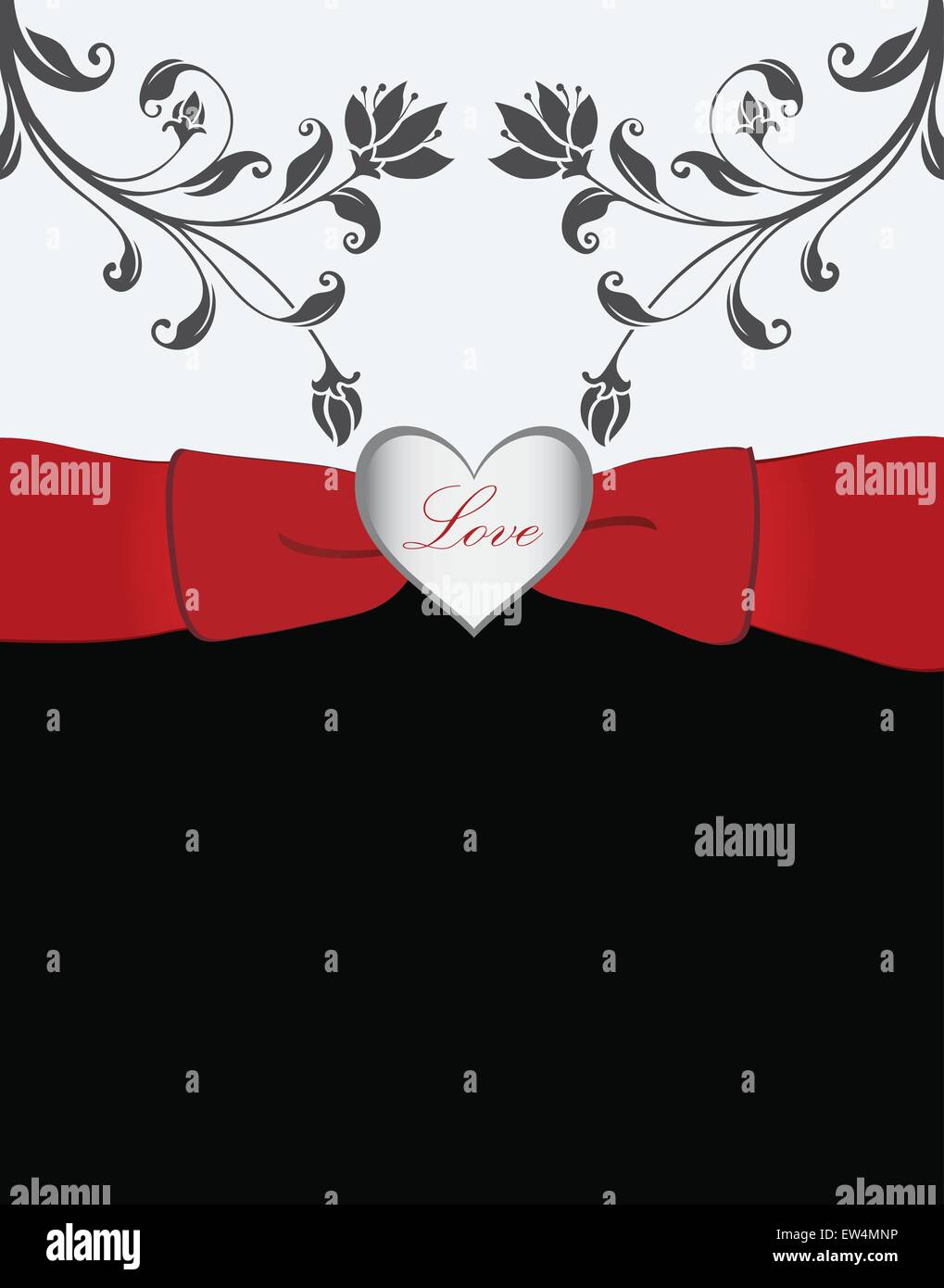 Valentine's day card Stock Vector Image & Art - Alamy
