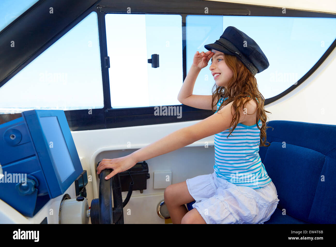 Kid captain hi-res stock photography and images - Alamy