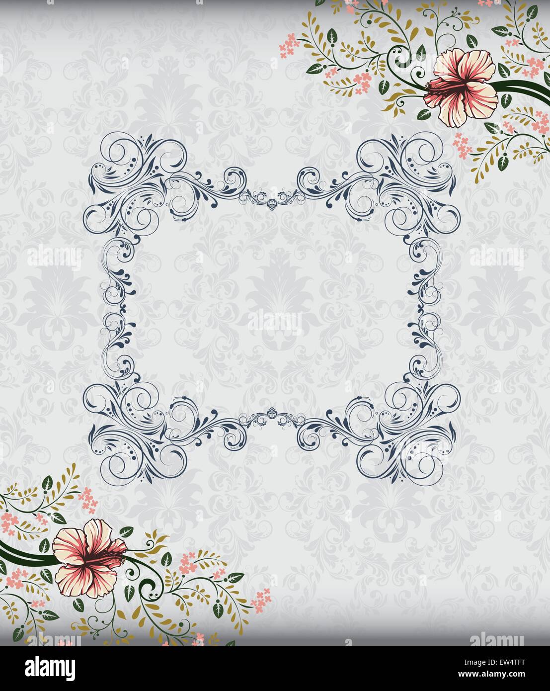 Cute frame romantic card vector hi-res stock photography and images - Page  26 - Alamy