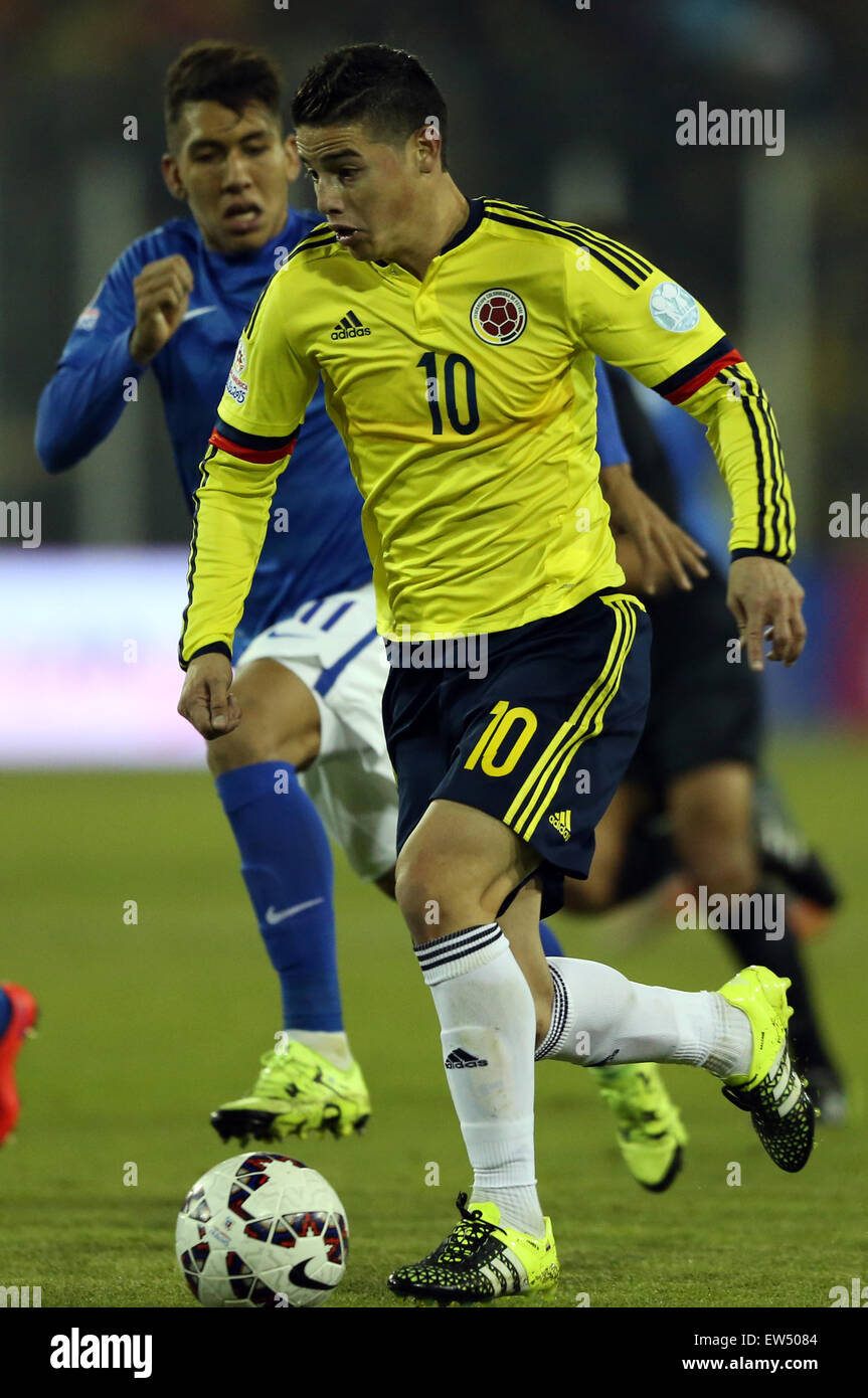 Copa América 2015: AO VIVO  Brasil perde para Colômbia de James