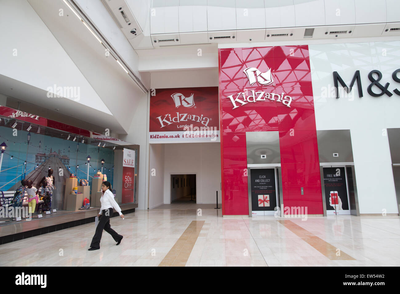 Kidzania Educational Theme Park Where Kids Play At Being Adults Stock Photo Alamy