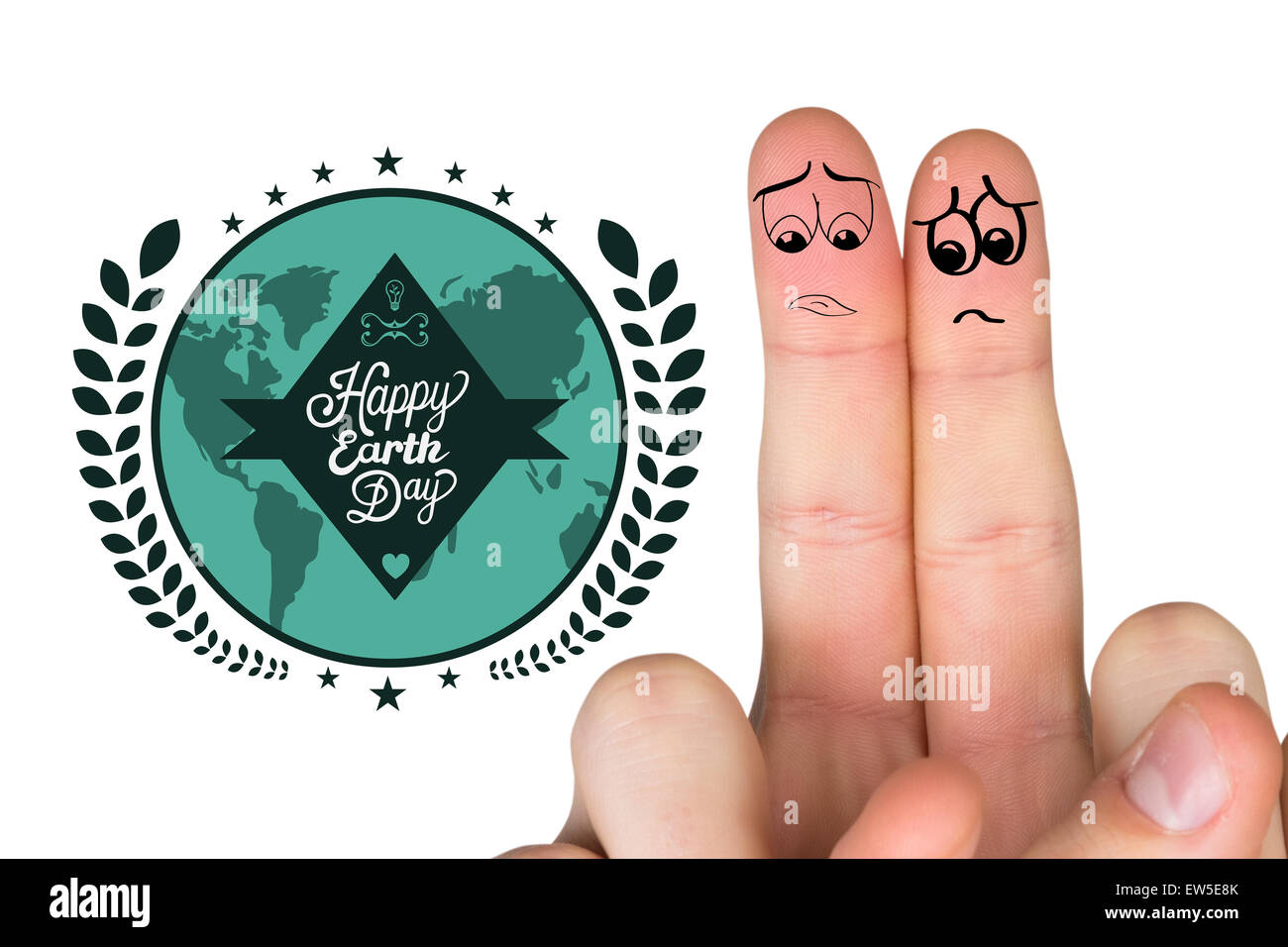 Composite image sad fingers hires stock photography and images Alamy