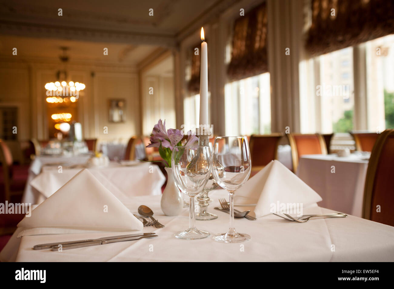 Table setting restaurant hires stock photography and images Alamy