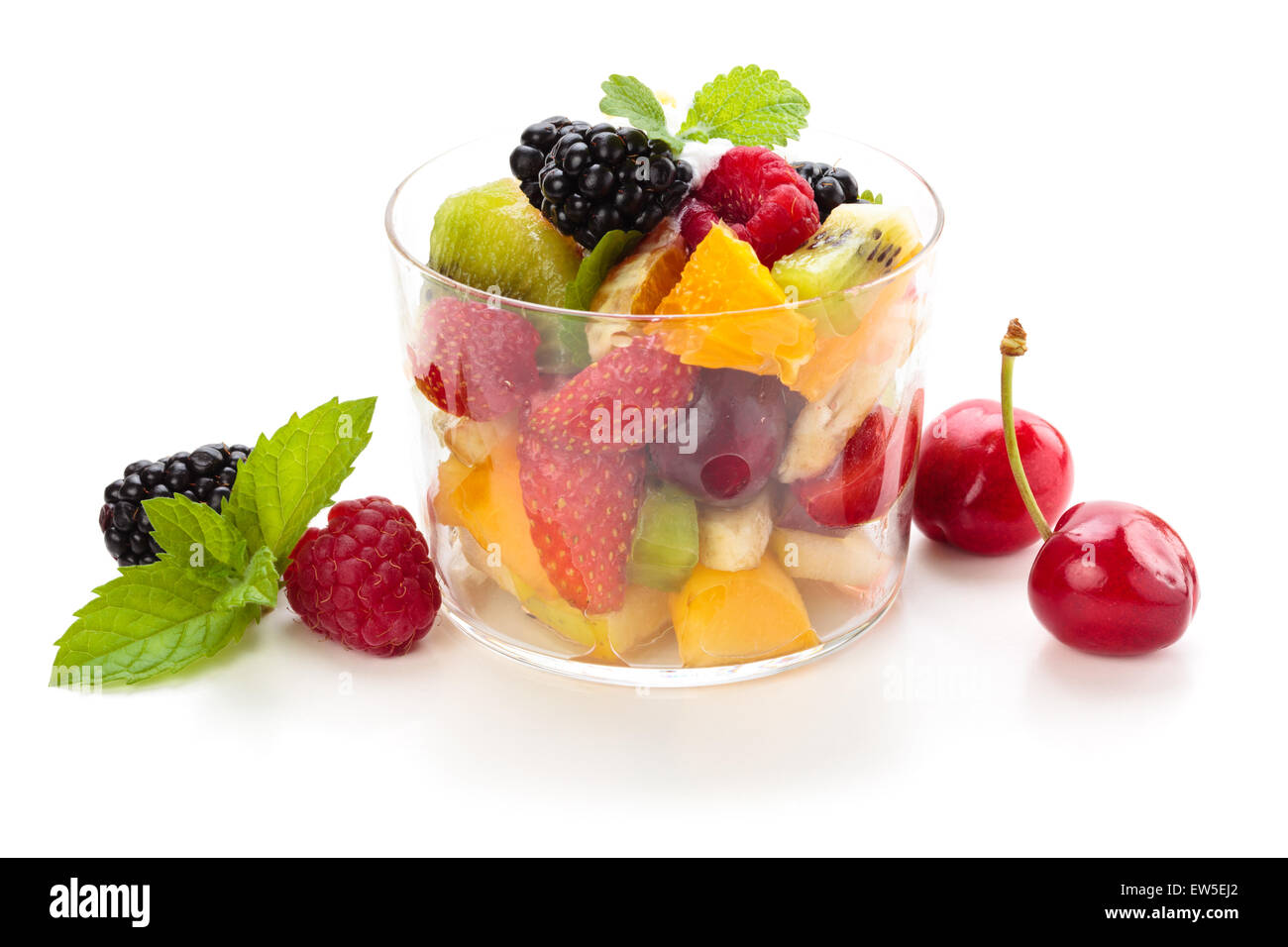 Fruit salad cream hi-res stock photography and images - Alamy