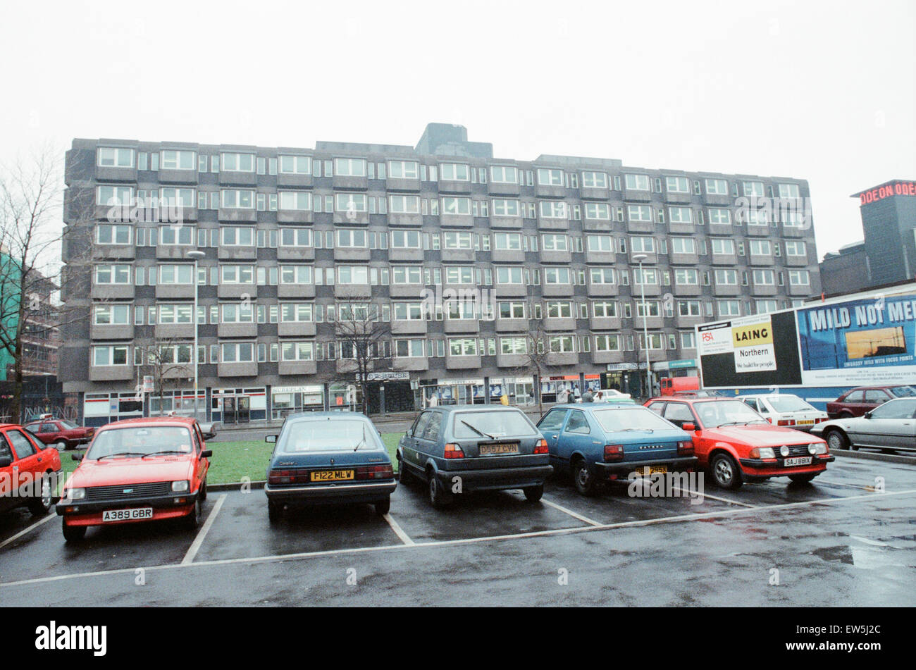 Rede House, 66-77 Corporation Road, Middlesbrough, 4th January 1990. Stock Photo