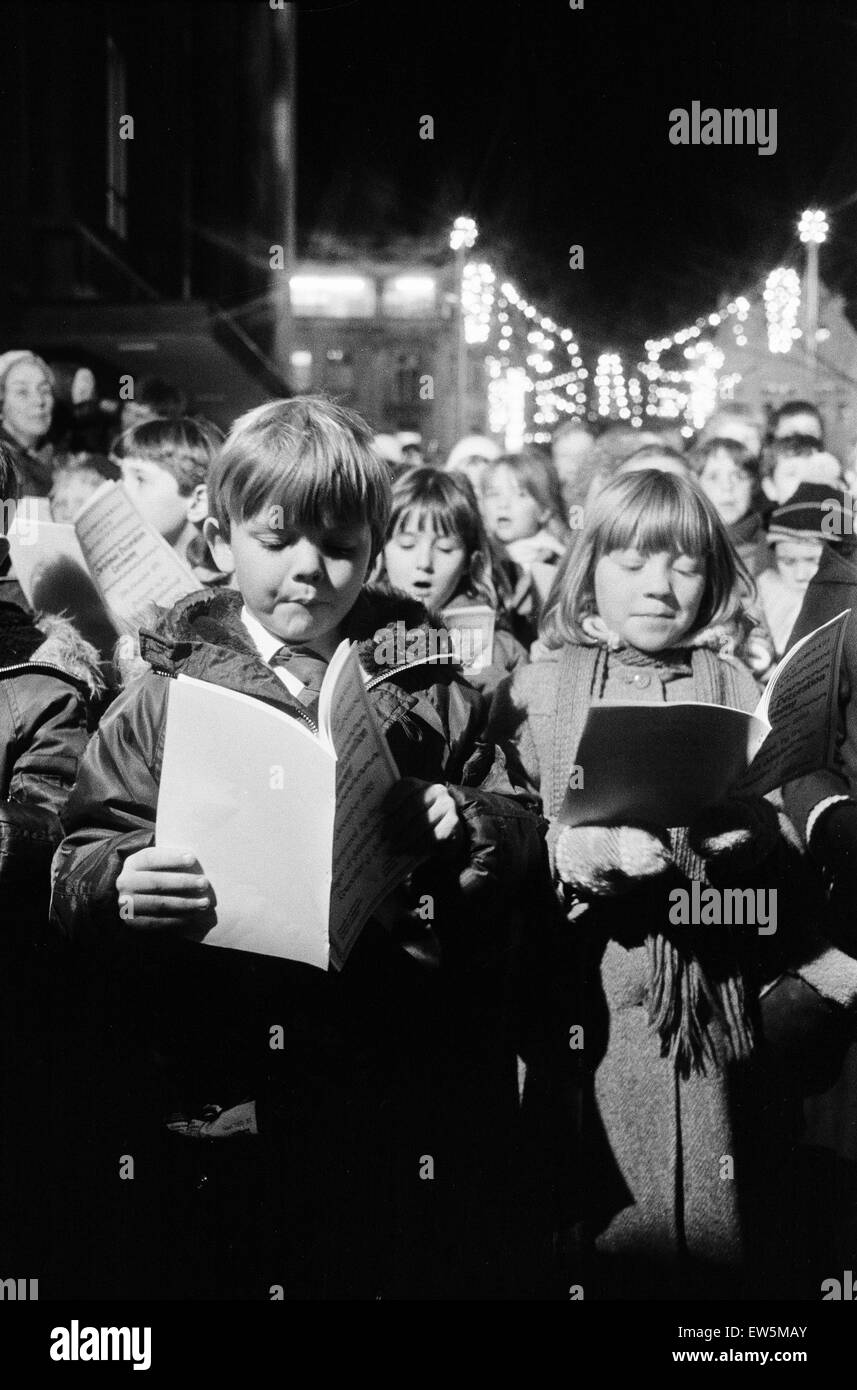 Middlesbrough Christmas Lights switched on by Mayor, Middlesbrough