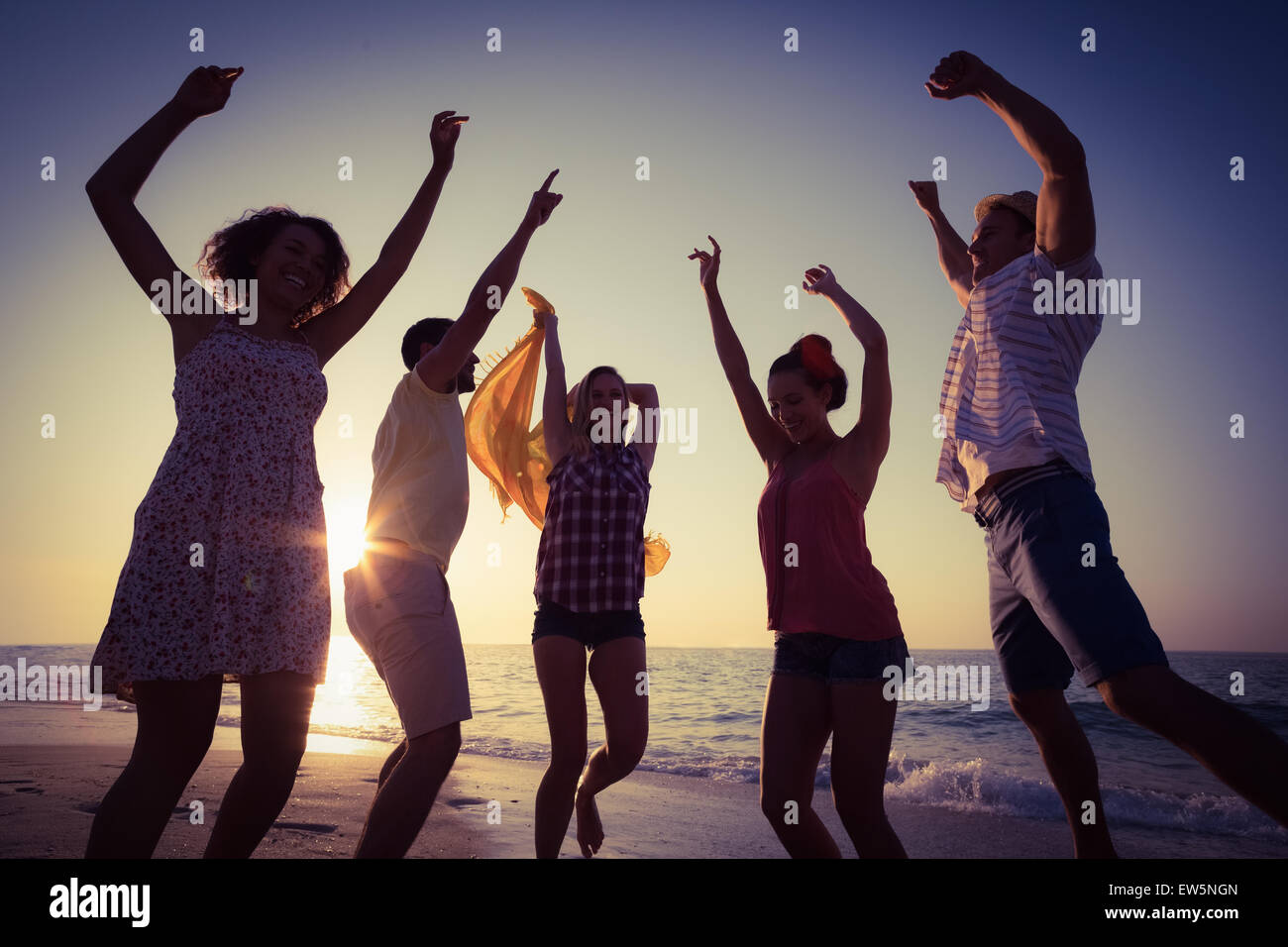 group of friends having fun Stock Photo - Alamy
